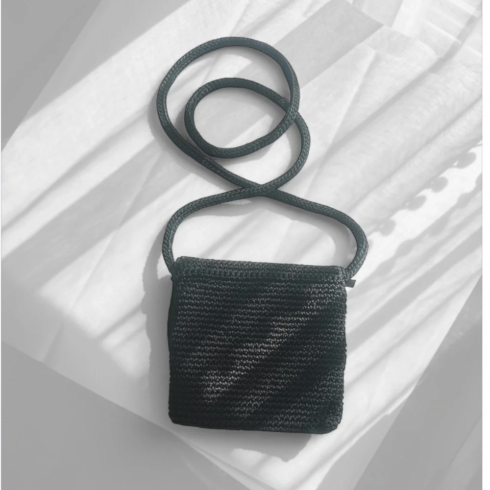 The Sak Mini Knitted Crossbody Bag